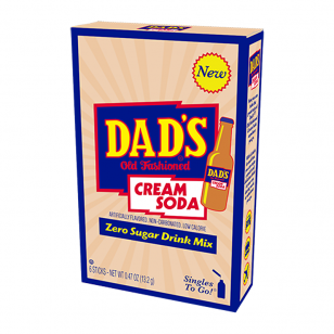 Dads Cream Soda Singles To Go 15g Unit Count: 12